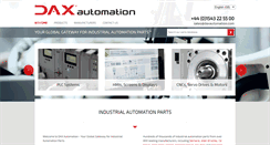 Desktop Screenshot of daxautomation.co.uk