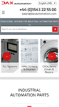 Mobile Screenshot of daxautomation.co.uk